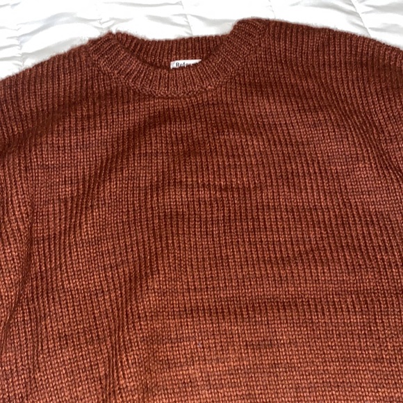 Reformation Jour Oversized Crew Sweater - Picture 6 of 8